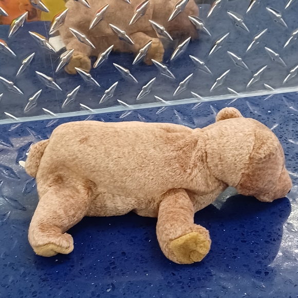 -Ty Beanie Baby - PECAN THE BEAR Beanbag Sitting Plush [Toy] - Picture 4 of 7